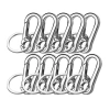 Khóa Carabiner Hợp Kim Siêu Bền, Chống Mất Chìa Khóa Xe Đạp và Dụng Cụ Câu Cá - POOP Nhanh 8