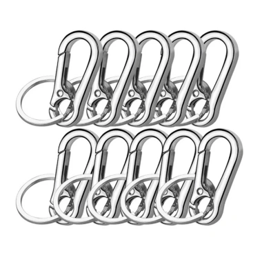 Khóa Carabiner Hợp Kim Siêu Bền, Chống Mất Chìa Khóa Xe Đạp và Dụng Cụ Câu Cá - POOP Nhanh 8 Khóa Carabiner Hợp Kim Siêu Bền, Chống Mất Chìa Khóa Xe Đạp và Dụng Cụ Câu Cá - POOP Nhanh 8