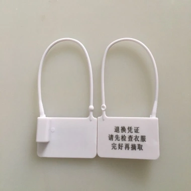 Khóa chống trộm dùng một lần, giày khóa giả, quần áo, con dấu nhựa, túi điều chỉnh, dây buộc, giá chỉ 131.425 VND