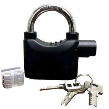 Khóa Chống Trộm Xe Máy - Ổ Khóa Nhà Báo Động Còi Hú To, Giá 69.000 VNĐ 2