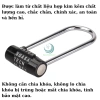 Khóa chữ cái 5 số an toàn - Chỉ 139.000đ, giảm từ 173.750đ, bảo vệ vali, balo, tủ 5