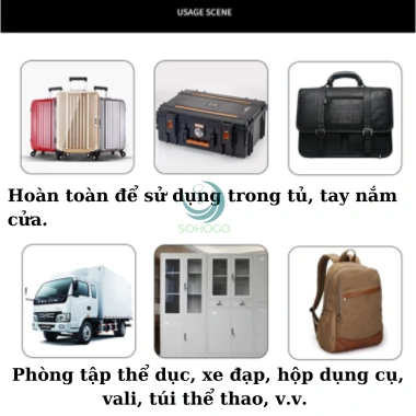 Khóa chữ cái 5 số an toàn - Chỉ 139.000đ, giảm từ 173.750đ, bảo vệ vali, balo, tủ 8