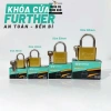 Khóa cửa GoFuther 3 chìa khóa cỡ 30‑60 công nghệ Nhật Bản bền, giá 10.000đ - Rẻ vô địch
