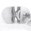 Khóa cửa kính bu lông đôi thép không gỉ không đục lỗ - Trượt dễ lắp, giá 201k VND 5