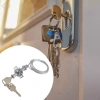 Khóa cửa nhà để xe công nghiệp - Xi lanh hợp kim kẽm, tay áo nhôm, kiểm soát truy cập ổn định, ưu đãi 128.700 VND 7