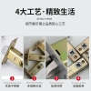 Khóa cửa nhà vệ sinh một lưỡi - Lõi khóa phòng tắm giá 71.800đ, giảm mạnh 2