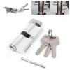 Khóa cửa xi lanh UPVC Anti Pick 35/35 xoay ngón tay cái với bộ 3 phím - An toàn, giá ưu đãi 2