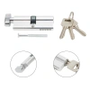 Khóa cửa xi lanh UPVC Anti Pick 35/35 xoay ngón tay cái với bộ 3 phím - An toàn, giá ưu đãi 5