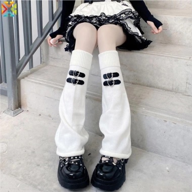 Khóa Da Tình Yêu JK Y2K - Tất Bao Dệt Kim Nhật Bản, Vớ Hot Girl, Giá 110.794₫ 9