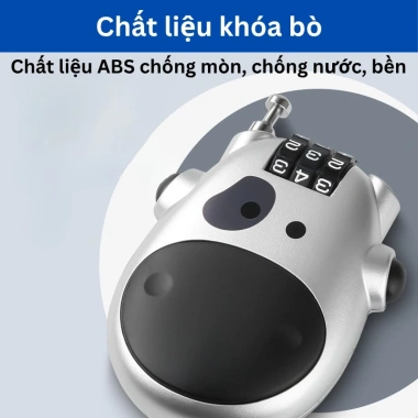 Khóa Dây 3 Số cho Xe Đạp Chống Trộm Điều Chỉnh Dây Vali Balo 99.000 VND 6
