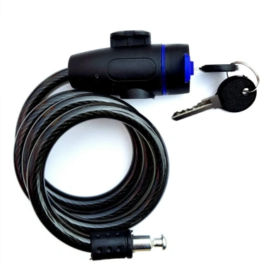 Khóa Dây Chống Trộm Xe Đạp, Xe Máy, Vali - 2 Chìa Khóa, Dễ Dùng, Bảo Hành 24 Tháng, Giá 39.000₫ 5