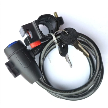 Khóa Dây Chống Trộm Xe Đạp, Xe Máy, Vali - 2 Chìa Khóa, Dễ Dùng, Bảo Hành 24 Tháng, Giá 39.000₫ 6