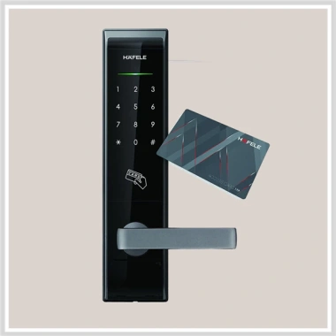 Khoá điện tử EL8.000‑TC Hafele 912.05.359 – Mở khóa vân tay, thẻ từ, mã số, an toàn cao cấp, giá 5,900,066 VND