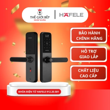 Khóa điện tử Hafele DL6.000 912.20.581 – Kiểu dáng hiện đại, lắp đặt nhanh, giảm giá 23% – TGBNK KT