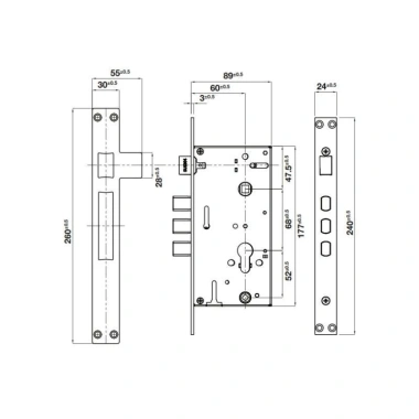 Khóa điện tử Hafele DL6.000 912.20.581 – Kiểu dáng hiện đại, lắp đặt nhanh, giảm giá 23% – TGBNK KT 6
