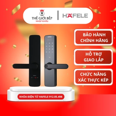 Khóa điện tử Hafele DL7.100 912.05.498 - Bảo mật cao, thiết kế sang trọng, giá chỉ 5.894.176₫