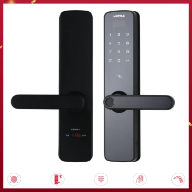 Khóa điện tử Hafele DL7.100 912.05.498 - Bảo mật cao, thiết kế sang trọng, giá chỉ 5.894.176₫
