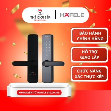 Khóa điện tử Hafele DL7.100 - Bảo mật thông minh, Giá ưu đãi 8.03 triệu