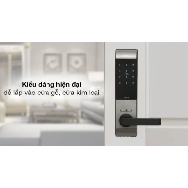 Khoá điện tử Hafele EL7.500-TC 912.05.716 - Thiết kế nhỏ sang trọng, giá 8.129.000₫ 4