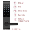 Khoá điện tử Hafele EL7.500-TC 912.05.716 - Thiết kế nhỏ sang trọng, giá 8.129.000₫ 6