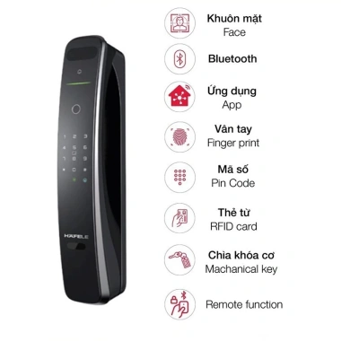 Khóa điện tử Hafele PP9.100 - Khóa cửa thông minh cao cấp, giảm giá tới 21%