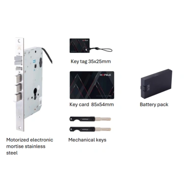 Khoá điện tử Infinity-PP2.502W Hafele 499.21.223 - Bảo mật cao, mở khóa đa dạng, giá ưu đãi 15,624,973 VND 4