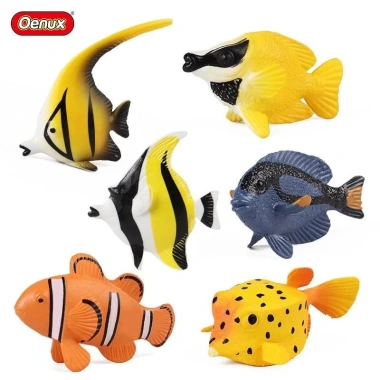 Khoa học trẻ em: Đồ chơi giáo dục mô phỏng bể cá nhiệt đới, cá hề, angelfish – 207.900đ