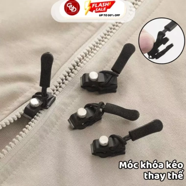 Khóa kéo đa năng 3 kích cỡ - Phụ kiện móc khóa quần áo cao cấp GUD MK02, giá 28.000₫