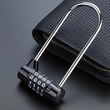 Khóa kéo dài 3/4 chữ số, còng khóa gym, cửa, vali - Mã khóa chống trộm, 112.376đ