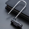 Khóa kéo dài 3/4 chữ số, còng khóa gym, cửa, vali - Mã khóa chống trộm, 112.376đ 2