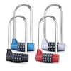 Khóa kéo dài 3/4 chữ số, còng khóa gym, cửa, vali - Mã khóa chống trộm, 112.376đ 4