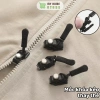 Khóa Kéo Thay Thế Đa Năng 3 Kích Cỡ - Phụ Kiện Móc Khóa Quần Áo Cao Cấp MK02