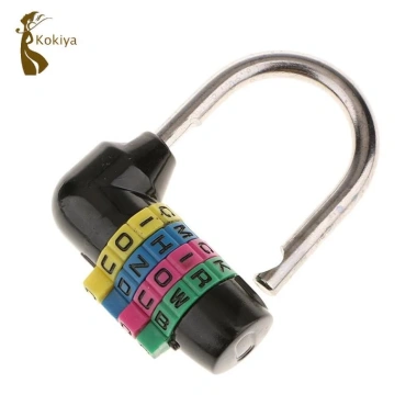 Khóa kết hợp chữ cái ổ khóa đặt lại 4 bảng chữ cho vali, giá ưu đãi 110k