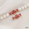 Khóa kết nối 14K gói vàng giữ màu, thang kẻ sọc, cubic zircon tròn, phụ kiện làm vòng tay và vòng cổ 81.458₫ 6