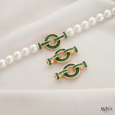 Khóa kết nối 14K gói vàng giữ màu, thang kẻ sọc, cubic zircon tròn, phụ kiện làm vòng tay và vòng cổ 81.458₫ 8 Khóa kết nối 14K gói vàng giữ màu, thang kẻ sọc, cubic zircon tròn, phụ kiện làm vòng tay và vòng cổ 81.458₫ 8