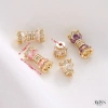 Khóa kết nối 14K mạ vàng giữ màu, vít xoay kim cương - phụ kiện tự làm, giá chỉ 70.739đ 2
