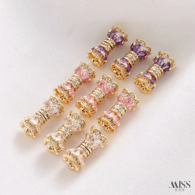 Khóa kết nối 14K mạ vàng giữ màu, vít xoay kim cương - phụ kiện tự làm, giá chỉ 70.739đ 3 Khóa kết nối 14K mạ vàng giữ màu, vít xoay kim cương - phụ kiện tự làm, giá chỉ 70.739đ 3
