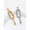Khóa kết nối giữ màu kẻ sọc Zircon Pearl Buckle DIY - Độ bền cao, giữ màu lâu, giảm giá 18% chỉ 91.506 VND 2