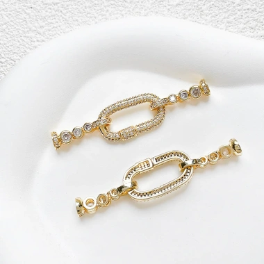 Khóa kết nối giữ màu kẻ sọc Zircon Pearl Buckle DIY - Độ bền cao, giữ màu lâu, giảm giá 18% chỉ 91.506 VND 6 Khóa kết nối giữ màu kẻ sọc Zircon Pearl Buckle DIY - Độ bền cao, giữ màu lâu, giảm giá 18% chỉ 91.506 VND 6