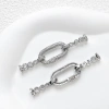 Khóa kết nối giữ màu kẻ sọc Zircon Pearl Buckle DIY - Độ bền cao, giữ màu lâu, giảm giá 18% chỉ 91.506 VND 7