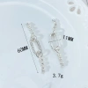 Khóa kết nối giữ màu kẻ sọc Zircon Pearl Buckle DIY - Độ bền cao, giữ màu lâu, giảm giá 18% chỉ 91.506 VND 10