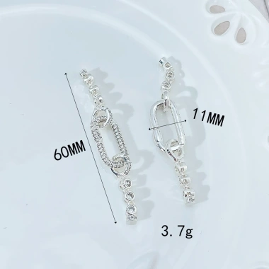 Khóa kết nối giữ màu kẻ sọc Zircon Pearl Buckle DIY - Độ bền cao, giữ màu lâu, giảm giá 18% chỉ 91.506 VND 10 Khóa kết nối giữ màu kẻ sọc Zircon Pearl Buckle DIY - Độ bền cao, giữ màu lâu, giảm giá 18% chỉ 91.506 VND 10
