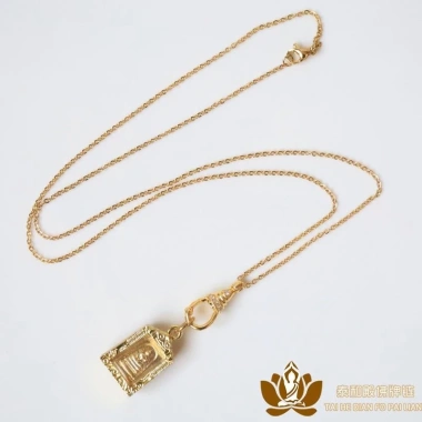 Khóa lò xo dây chuyền Thái Lan - Bùa hộ mệnh, tháo nhanh, xoay 360 độ, dễ nhặt lên