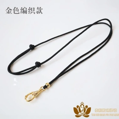 Khóa lò xo dây chuyền Thái Lan - Bùa hộ mệnh, tháo nhanh, xoay 360 độ, dễ nhặt lên