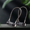 Khóa mật khẩu cáp AQUAEDGE 4 chữ số - Khóa cáp thép đa chức năng, mũ bảo hiểm, vali chống nước - 142.230₫ 3