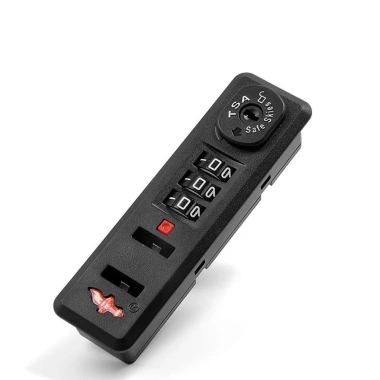 Khóa mật khẩu hành lý UUMIR 3 số đen - TSA, an toàn du lịch, bảo mật bền, 85.250₫
