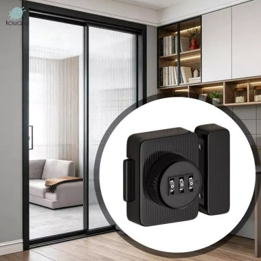 Khóa mật khẩu quay - Khóa tủ ngăn kéo hợp kim, bảo vệ không chìa khóa, 155.100₫