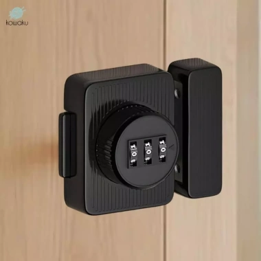 Khóa mật khẩu quay - Khóa tủ ngăn kéo hợp kim, bảo vệ không chìa khóa, 155.100₫