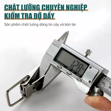 Khóa mỏ vịt cho hộp gỗ, khóa lò xo vali kéo - Bảo mật cao, Giá chỉ 8.270 VND