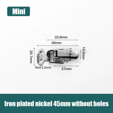 Khóa mỏ vịt cho hộp gỗ, khóa lò xo vali kéo - Bảo mật cao, Giá chỉ 8.270 VND 10 Khóa mỏ vịt cho hộp gỗ, khóa lò xo vali kéo - Bảo mật cao, Giá chỉ 8.270 VND 10
